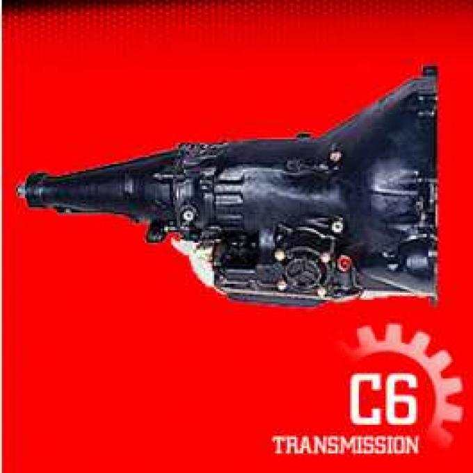 Transmission Assembly, Street, C6 Automatic, Small Block, 289, 302, 351W, 500 HP, Ford, 1966-1979