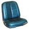 Front Bucket Seat Covers, Pair, Galaxie 500XL, 1964