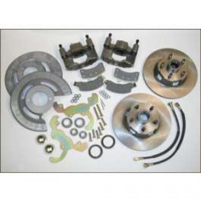 Disc Brake Conversion Kit, Bolt On, 5 Lug, Fairlane, Ranchero, 1957-1959