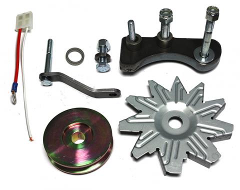 Thunderbird Alternator Conversion Mounting Kit, 1955-1957