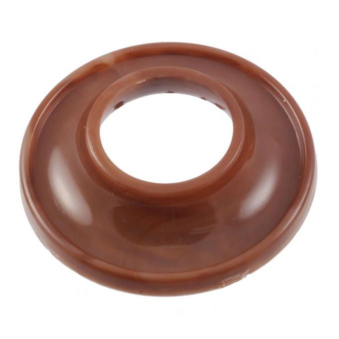 Dennis Carpenter Door Handle & Window Crank Escutheon - Late Deluxe - 1936 Ford Car   68-7022618-C