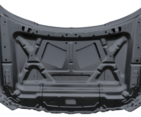 Key Parts '09-'14 Cowl Hood 1989-036