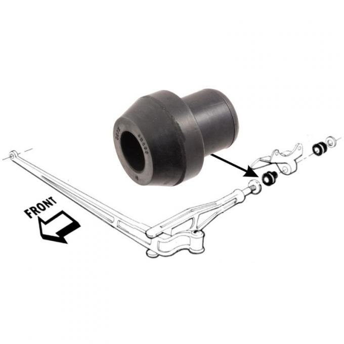Dennis Carpenter Radius Arm Bushing Front - 1976-78 Ford Truck     D5TZ-3B203-D