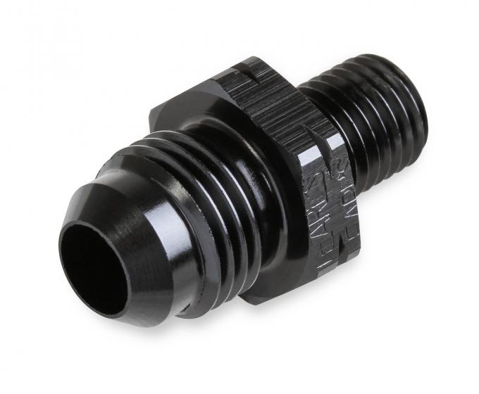 Earl's Straight Male an -4 to 14mm X 1.5, Black AT9919BFHERL