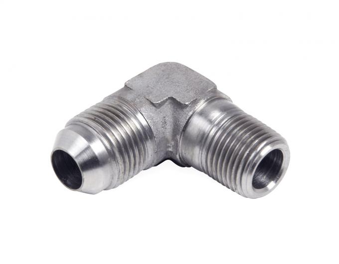 Earl's 90 Degree Elbow Male an -4 to 1/8" NPT, Stainless Steel SS982204ERL