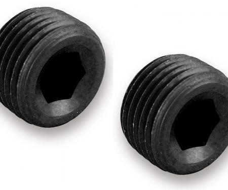 Earl's 1/16" NPT Internal Plugs, Black AT593201ERL