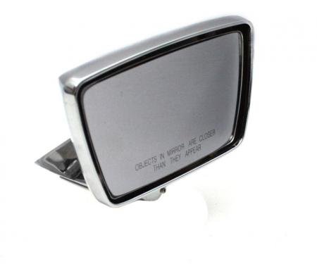Ford Thunderbird Rear View Mirror, Right, Does Not Include Bird Emblem, Convex Glass, 64-66