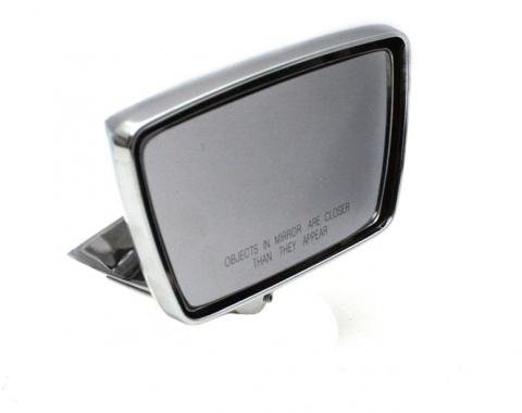 Ford Thunderbird Rear View Mirror, Right, Does Not Include Bird Emblem, Convex Glass, 64-66