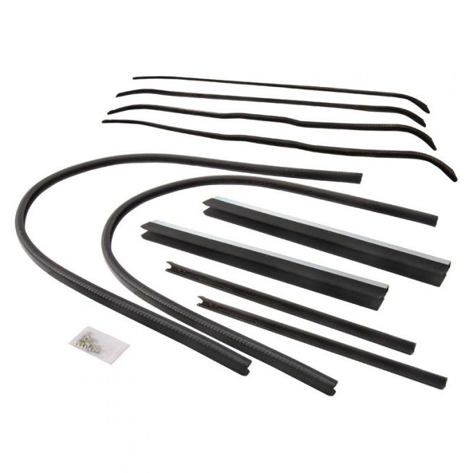 Dennis Carpenter Door Glass Anti-Rattler Kit - 1942-47 Ford Truck     21C-8121460-S