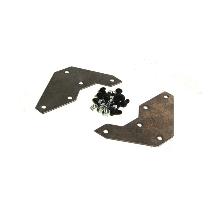 Dennis Carpenter Front Bumper To Arm Bracket - Plain Steel - 1948-52 Ford Truck 7C-17754-P