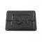 Dennis Carpenter Battery Hole Cover Metal On Floor Pan - 1953-55 Ford Truck     BAAA-8101619-A