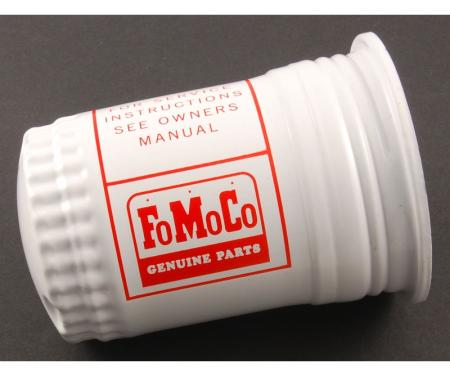 Dennis Carpenter Fuel Pump Filter Canister - 1967-77 Ford Truck, 1962-68 Ford Car   C3AZ-9355-W