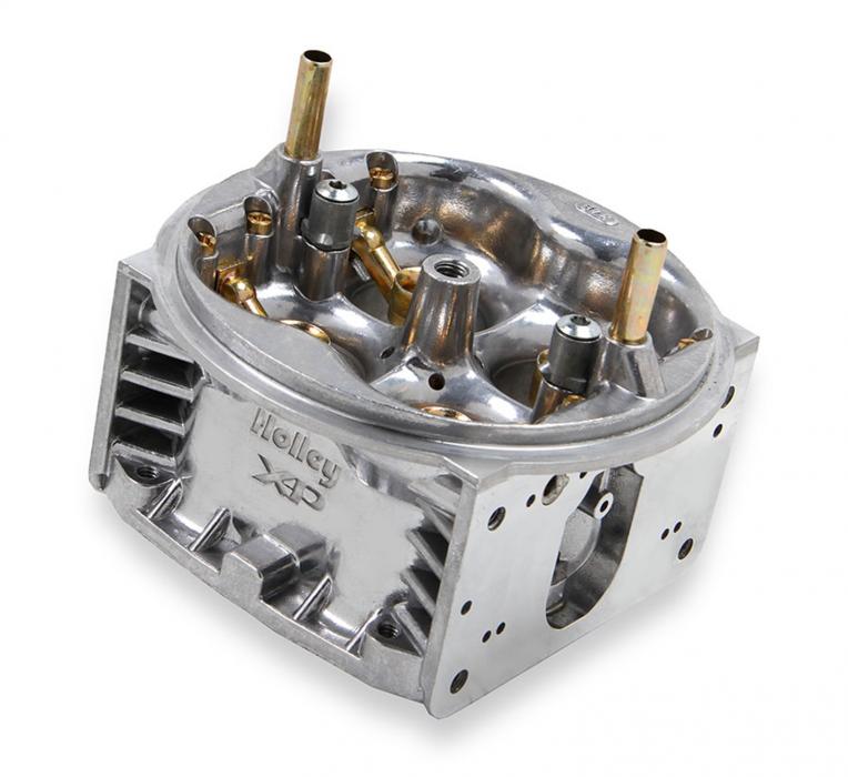 Holley XP Replacement Main Body 650 CFM Shiny