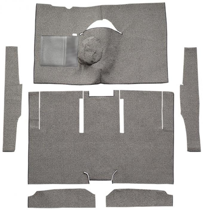 ACC 1963-1965 Ford Falcon 2DR Sedan 4spd Bucket Seat 8 Cylinder Loop Carpet