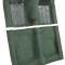 ACC 1970-1971 Ford Torino GT 2DR Hardtop/Fastback 4spd with 2 Dark Green Inserts Loop Carpet