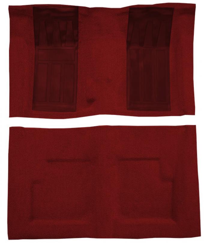 ACC 1970-1971 Ford Torino GT 2DR Convertible 4spd with 2 Maroon Inserts Loop Carpet