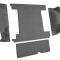 ACC 1974-1976 Ford Bronco 2 Gas Tanks with Tailgate Lock Cargo Area Cutpile Carpet