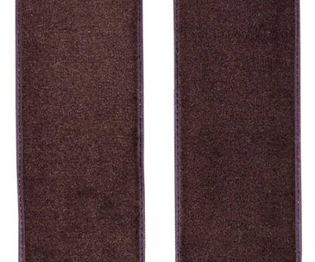ACC 1975-1979 Ford F-150 Door Panel Inserts with Cardboard 2pc Cutpile Carpet