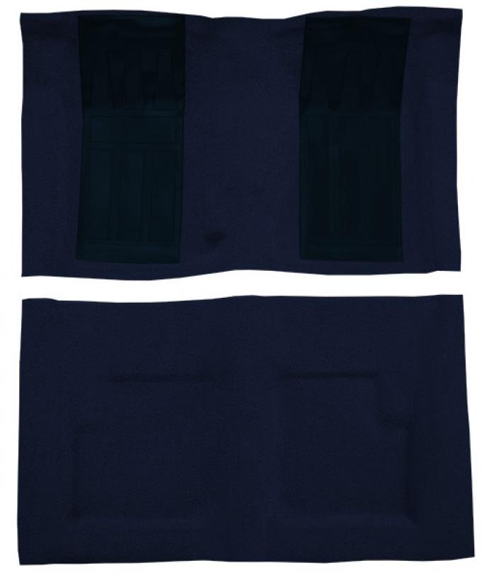 ACC 1970-1971 Ford Torino GT 2DR Convertible 4spd with 2 Dark Blue Inserts Loop Carpet