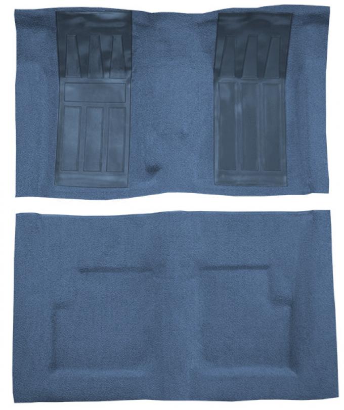ACC 1970-1971 Ford Torino GT 2DR Convertible 4spd with 2 Med Blue Inserts Loop Carpet