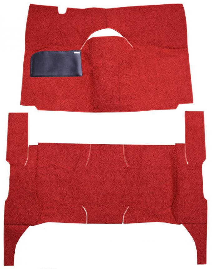 ACC 1958 Ford Ranch Wagon 4DR Standard Seats Cut & Sewn Loop Carpet