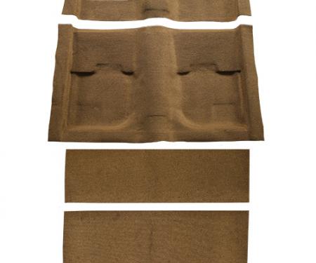 ACC 1969-1970 Ford Mustang Fastback with Folddowns without Shifter Cut Nylon Carpet