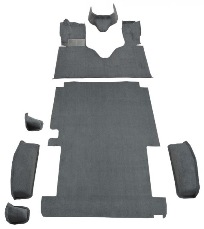 ACC 1984-1991 Ford E-350 Econoline Short with Engine Cover Fits 108 Wheel Base Complete Cutpile Carpet