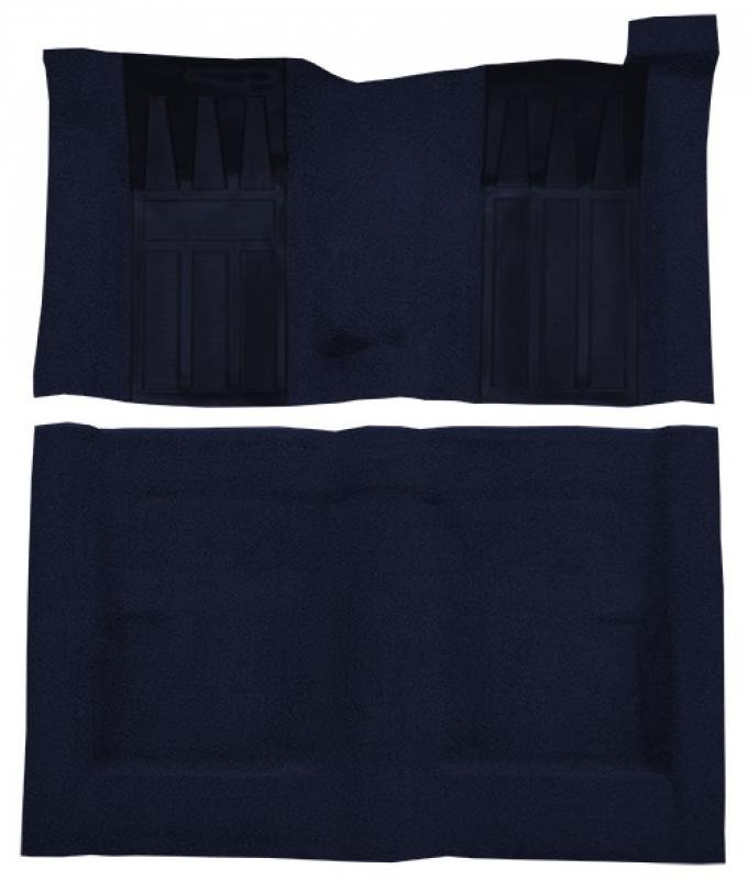 ACC 1970-1971 Ford Torino GT 2DR Hardtop/Fastback 4spd with 2 Dark Blue Inserts Loop Carpet