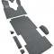 ACC 1984-1991 Ford E-250 Econoline Ext with Engine Cover Fits 148 Wheel Base Complete Cutpile Carpet