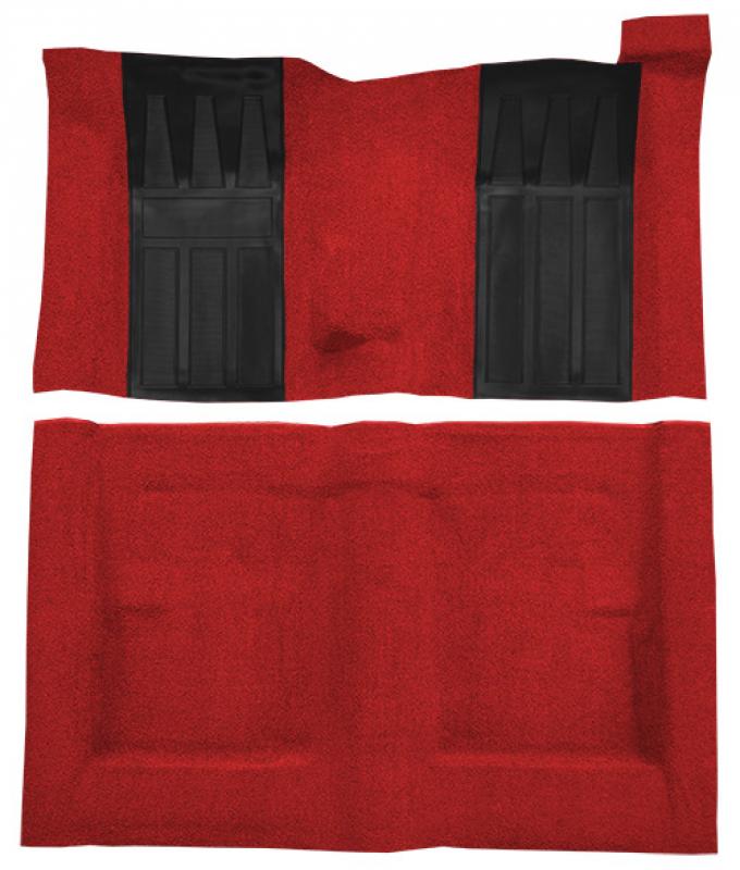 ACC 1970-1971 Ford Torino GT 2DR Hardtop/Fastback 4spd with 2 Black Inserts Loop Carpet