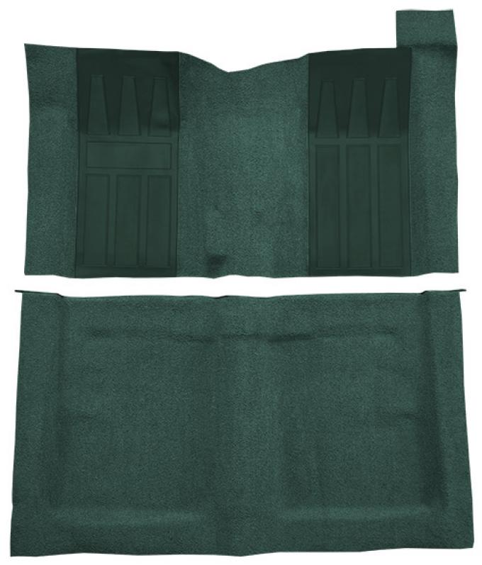 ACC 1969-1970 Ford Ranchero GT 4spd with 2 Aqua Inserts Loop Carpet