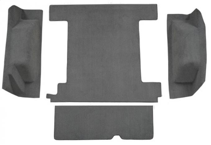 ACC 1974-1976 Ford Bronco 1 Gas Tank with Tailgate Lock Cargo Area Cutpile Carpet
