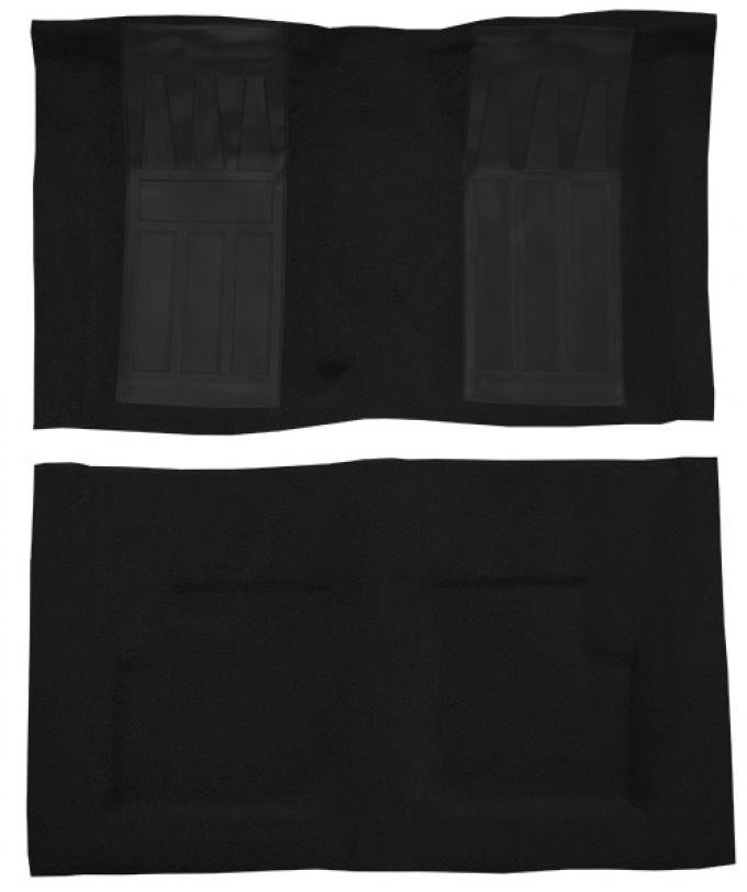 ACC 1970-1971 Ford Torino GT 2DR Convertible 4spd with 2 Black Inserts Loop Carpet