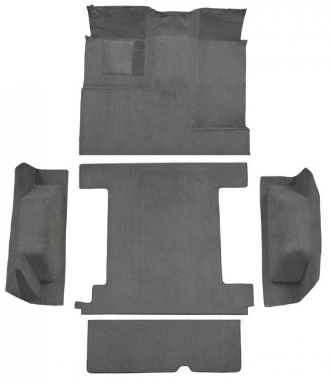 ACC 1974-1976 Ford Bronco 1 Gas Tank Complete with Tailgate Lock Cutpile Carpet
