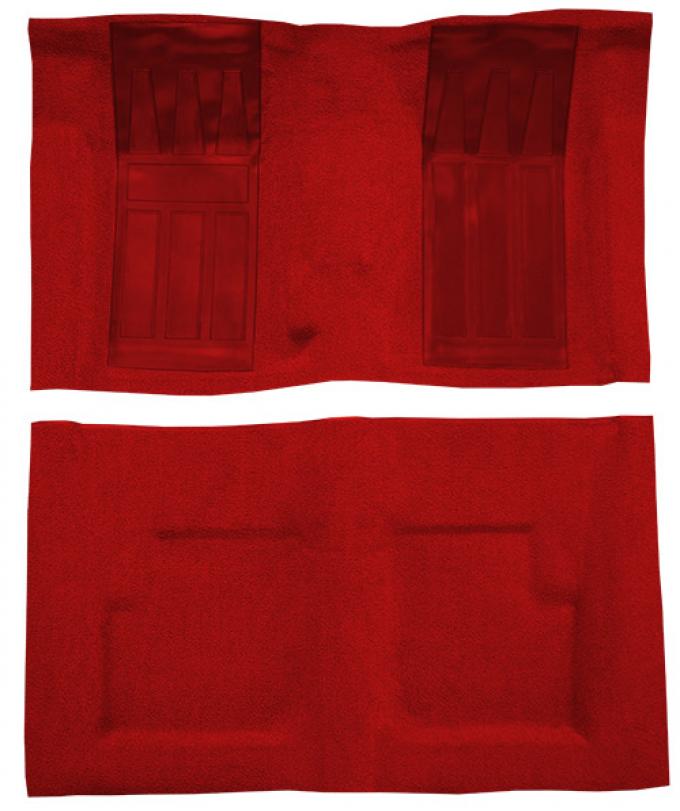 ACC 1970-1971 Ford Torino GT 2DR Convertible 4spd with 2 Red Inserts Loop Carpet