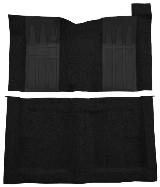 ACC 1969-1970 Ford Ranchero GT 4spd with 2 Black Inserts Loop Carpet