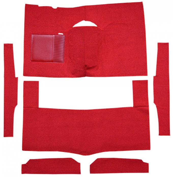 ACC 1963-1965 Mercury Comet 2DR Hardtop Auto Bench Seat Cut & Sewn Loop Carpet