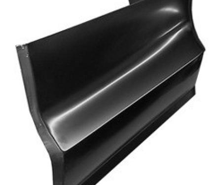 1980-1996 Ford Bronco, 1980-1996 Ford F-Series Pickup, Front Door Lower Front Pillar Patch Panel, RH Passenger Side, EDP Coated