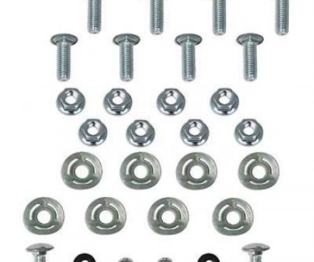 1970 Mustang Bumper Bolt Mounting Kit Front & Rear (30 pcs)
