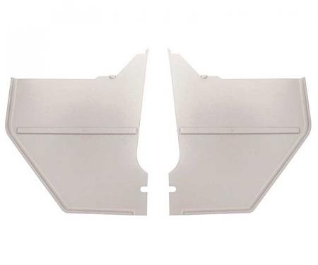 OER 1964-66 Ford Mustang, Coupe/Fastback, Kick Panels, White 2340410