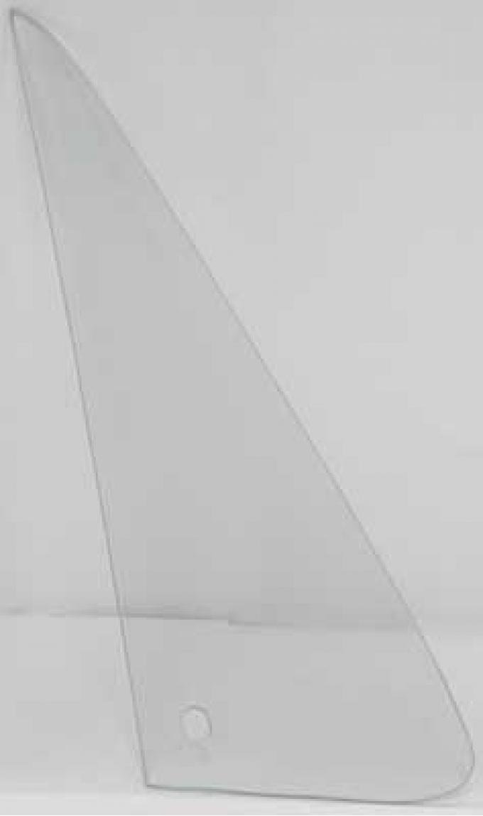 OER 1980-91 GM Truck Tempered Door Vent Glass - LH - 8" x 18" - 1 Hole, Clear VT81912C
