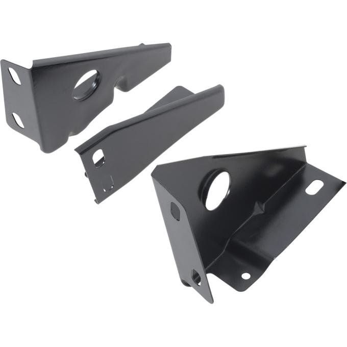 OER 1967-68 Mustang, Stone Deflector Brackets, 3 Piece Set 17747B