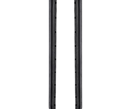 OER 1965-68 Ford Mustang, Mercury Cougar Coupe, Quarter Window Vertical Weatherstrip, Pair 30146AB