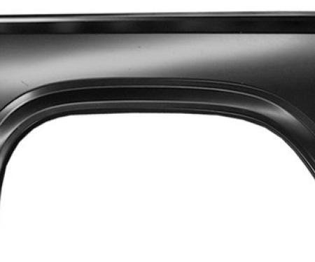 1987-97 Ford F Series Pickup, Bronco, Bedside Wheel Arch Extension Panel, Dual Fill Hole, LH