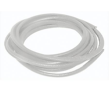 Door Jamb Vinyl Windlace, Bright White, Snap On Double Lip Style, 20 Foot Roll