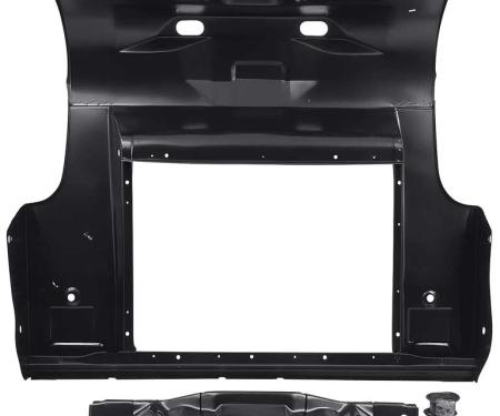 OER 1964-70 Mustang, 1967-68 Cougar, Full Trunk Floor Panel, Coupe, Fastback, EDP Coating 11220B-CM