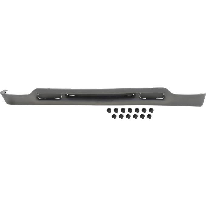 1999-02 GMC GMT800 Sierra, 2000-2006 Yukon/Yukon XL, Front Lower Air Deflector, without Fog Lamp Holes or Tow Hooks