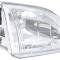 1994-98 Mustang, Headlamp Assembly, Cobra, Clear Lens, Passenger Side
