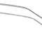 OER 1965-66 Mustang, Fastback, Roof Rail Sash Moldings A1700