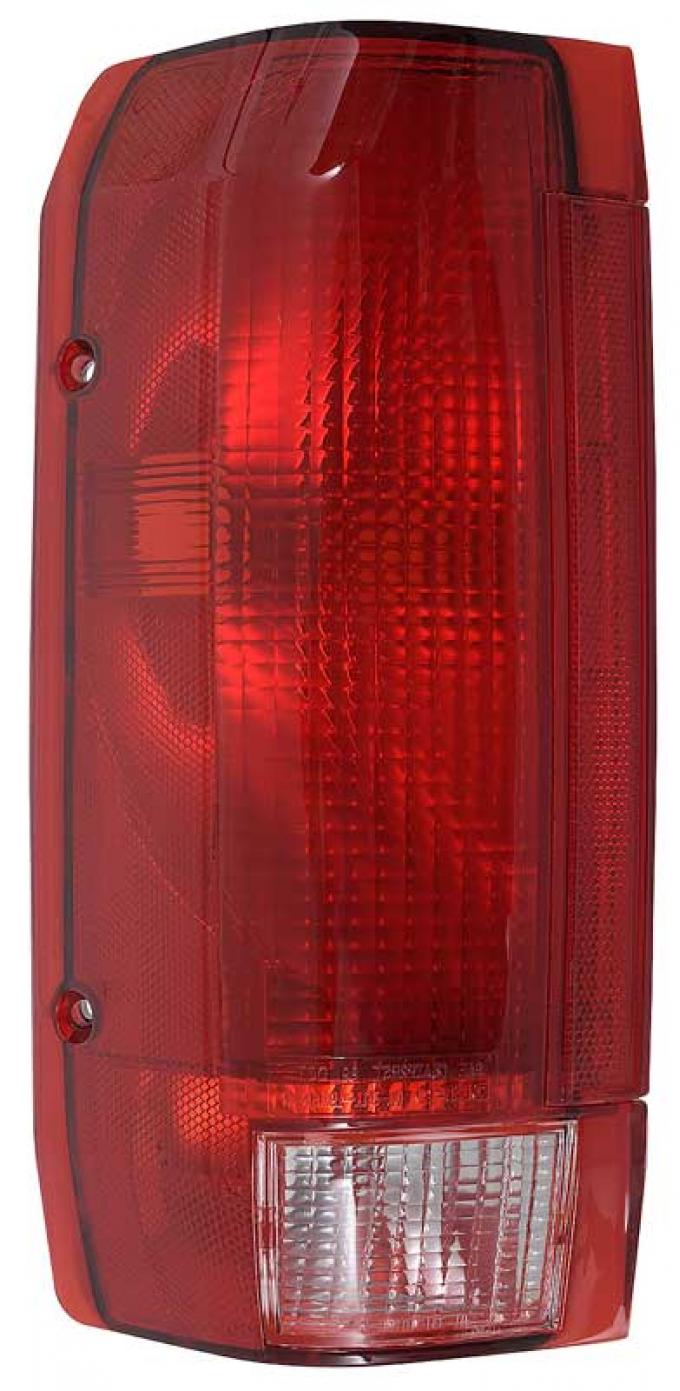OER 1989-97 Ford F150, F250, F350, Bronco, Tail Light Lens, w/o Bulb, Drivers Side TR13450Y